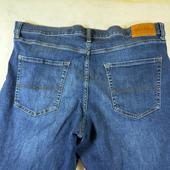 Lucky Brand Other - Lucky Brand 410 Athletic Straight Jeans Mens 38x32 Blue Medium Wash Denim Pants